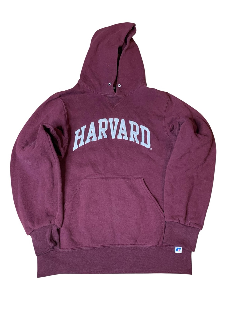 Russell Athletic Harvard University Crimson Maroon Pullover Hoodie - Men’s Small